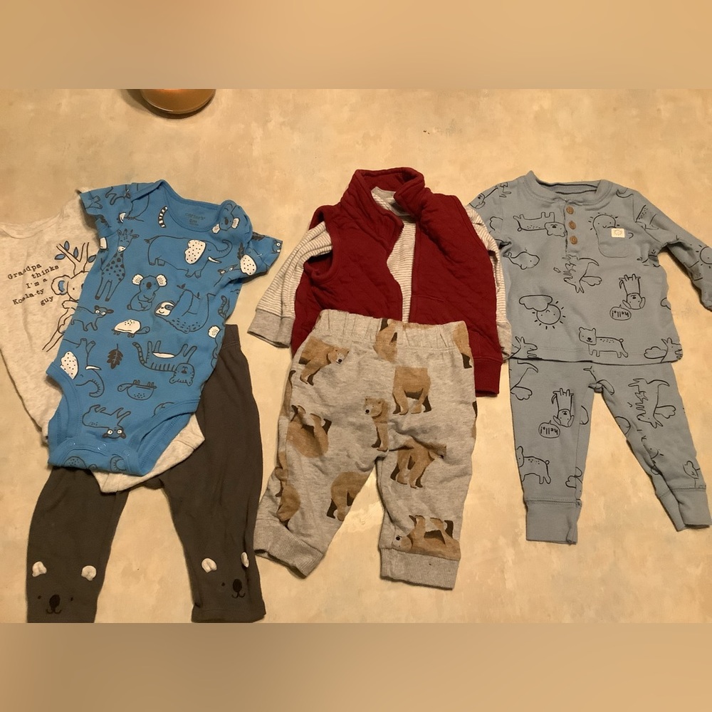 Carters 6 month old boy clothes
